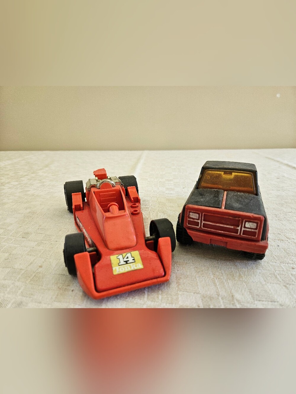 Vintage Tonka Vehicles Very Rough Damaged